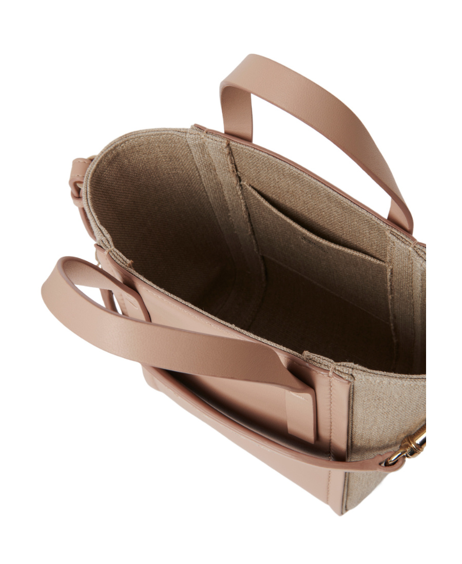 Chloé Small Sense Tote Bag In Nude