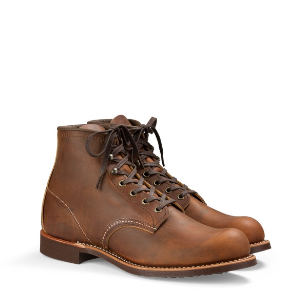 Red Wing Shoes Blacksmith Lace-up Martin Boots In Brown