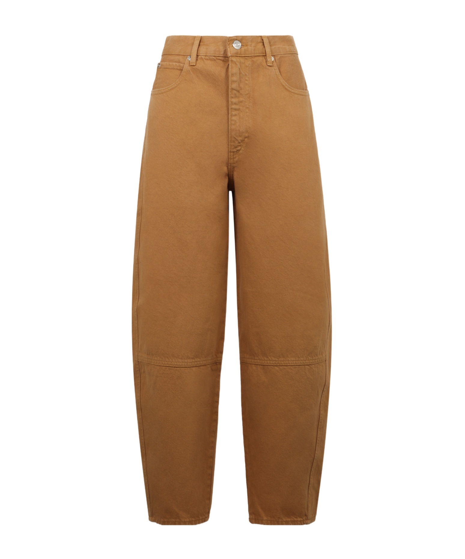 Frame Denim Trousers With Belt Loops