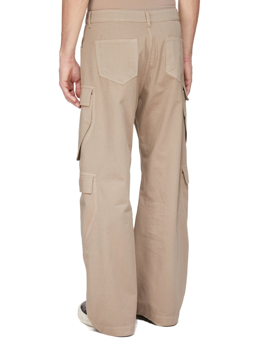 Rick Owens Drkshdw Concordians Cargo Trousers In Brown