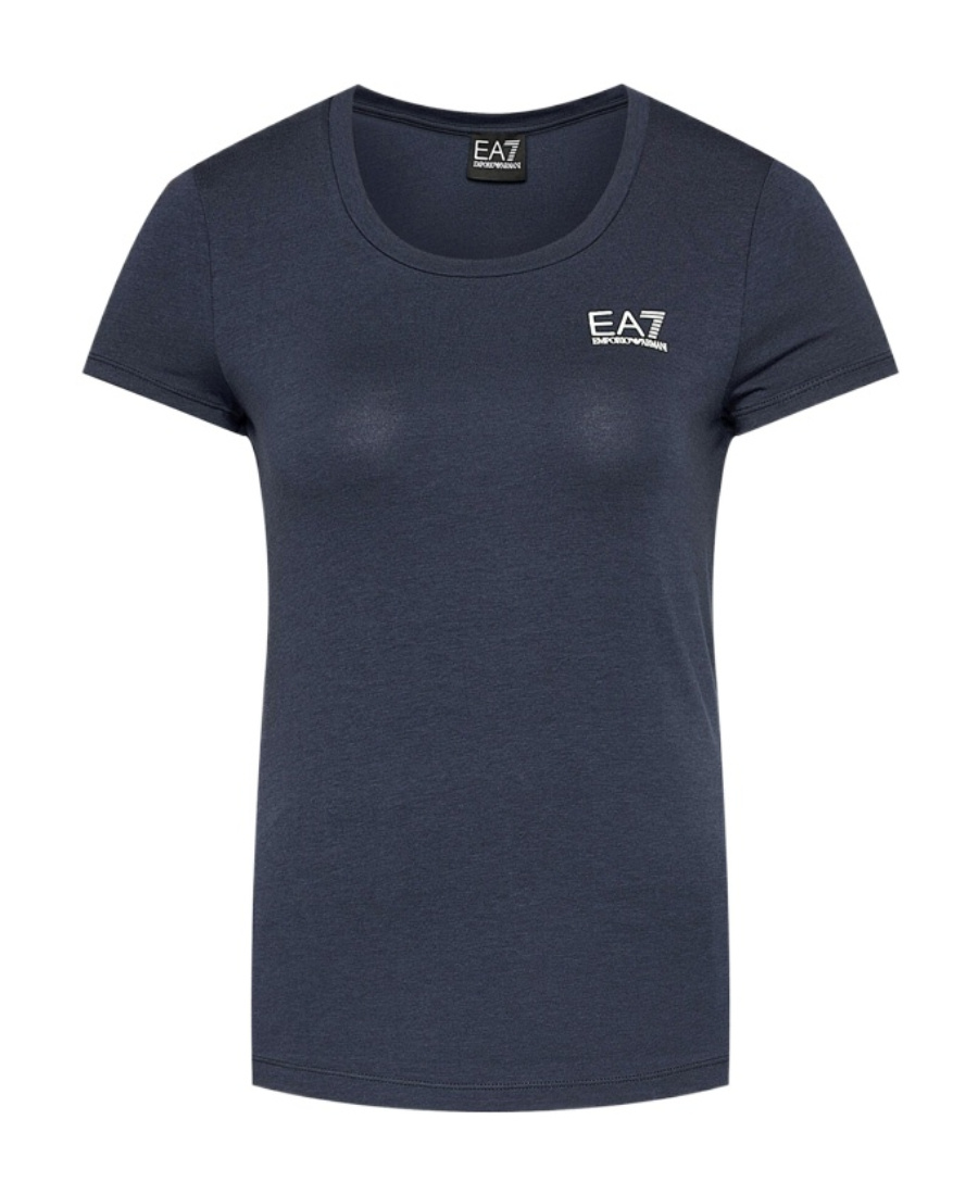 EA7 T-SHIRT WITH ROUND NECK AND SHORT SLEEVES 