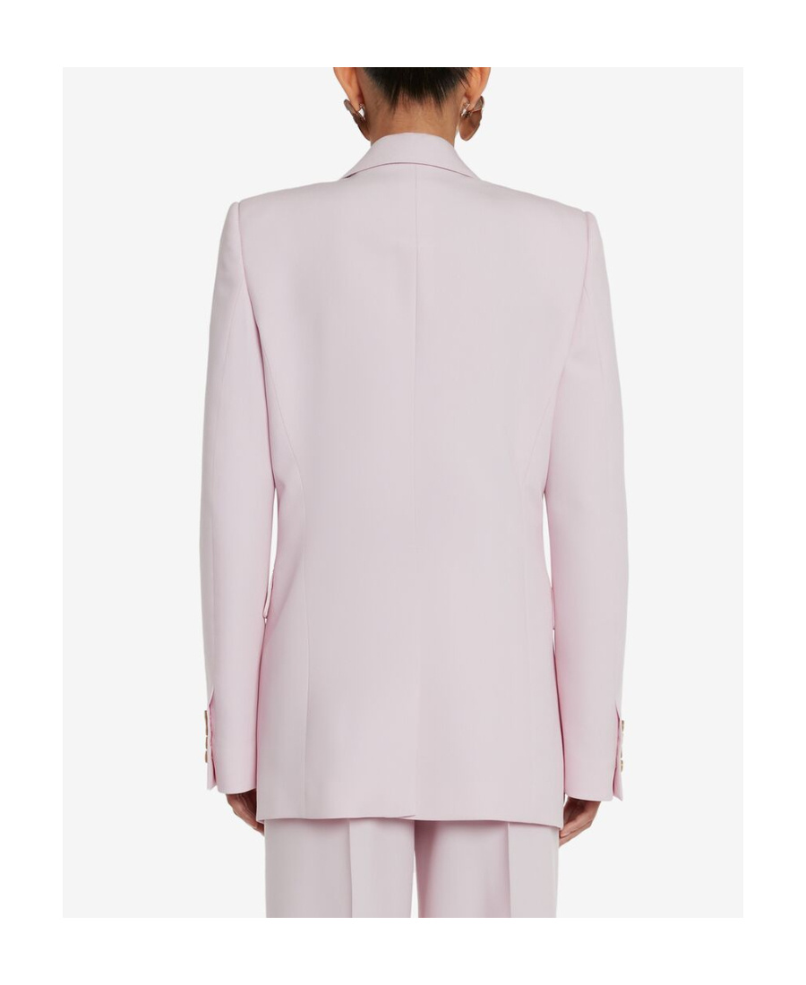 Alexander Mcqueen Doppelreihiger Blazer In Pink
