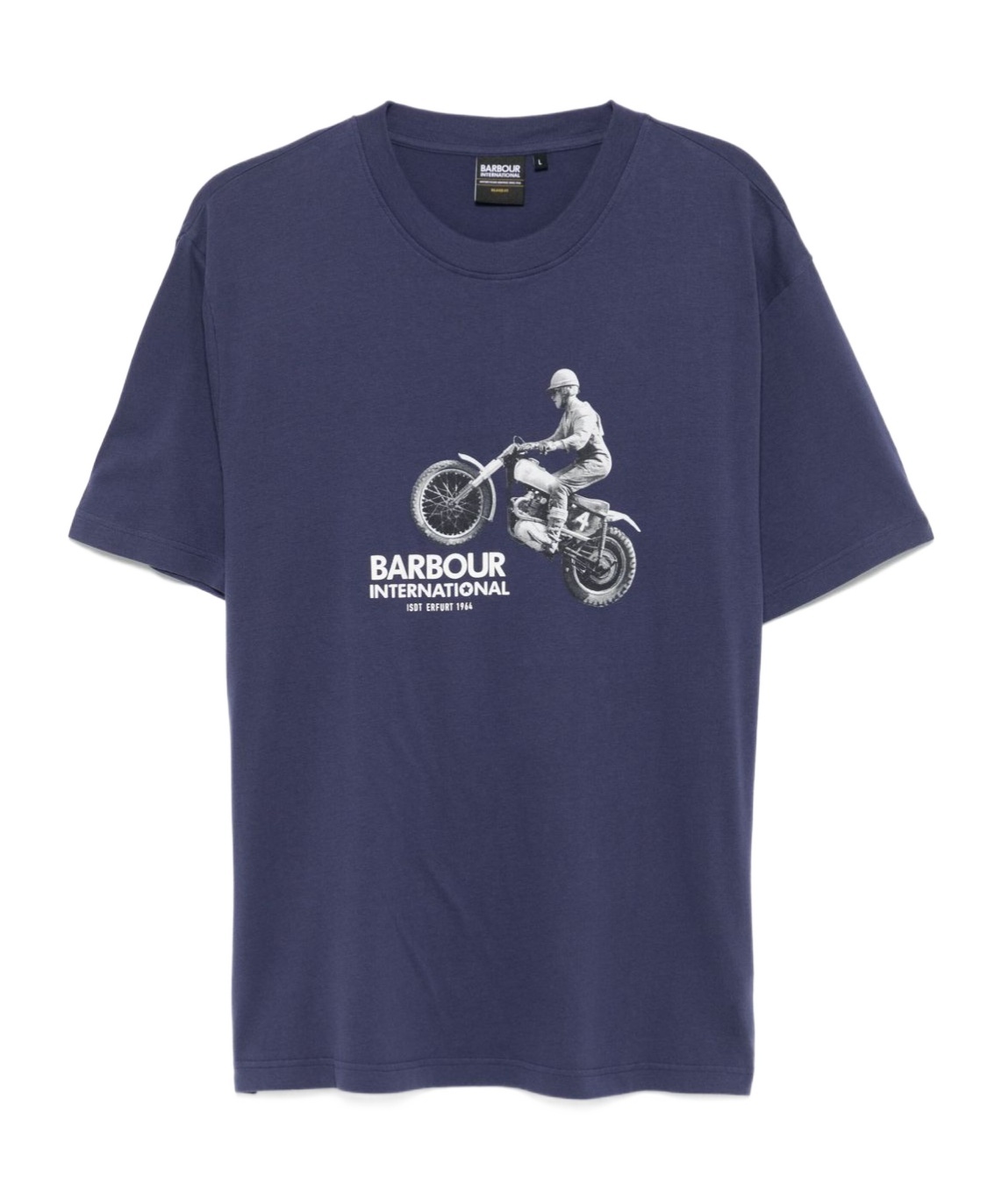 Barbour Graphic T-shirt In Blue