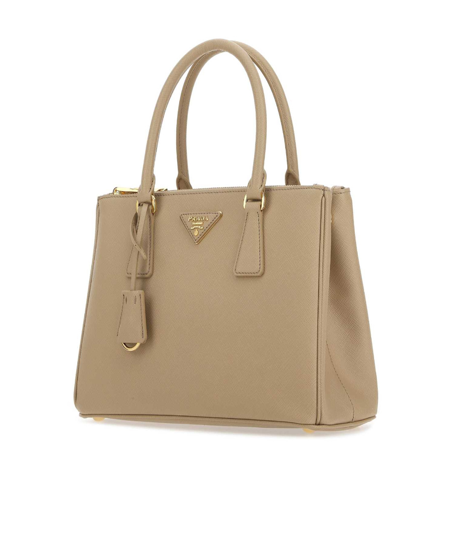 Prada Galleria Medium Saffiano Leather Handbag In Nude