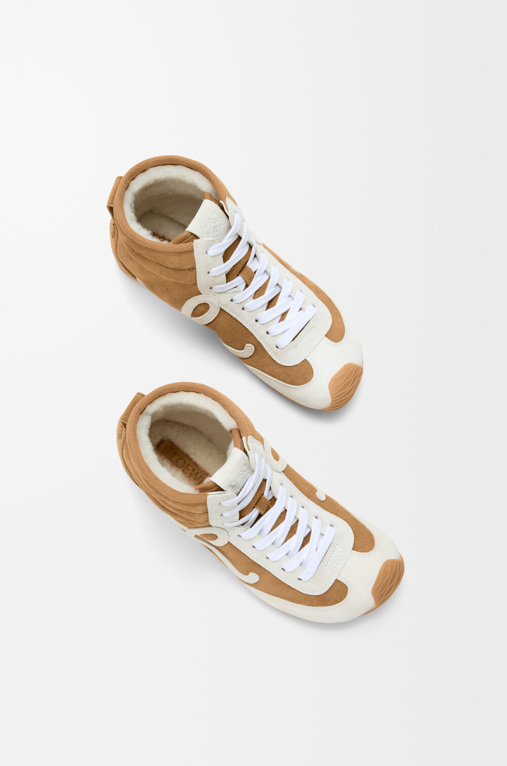 Loewe Ballet Runner High-top Sneakers In Multi