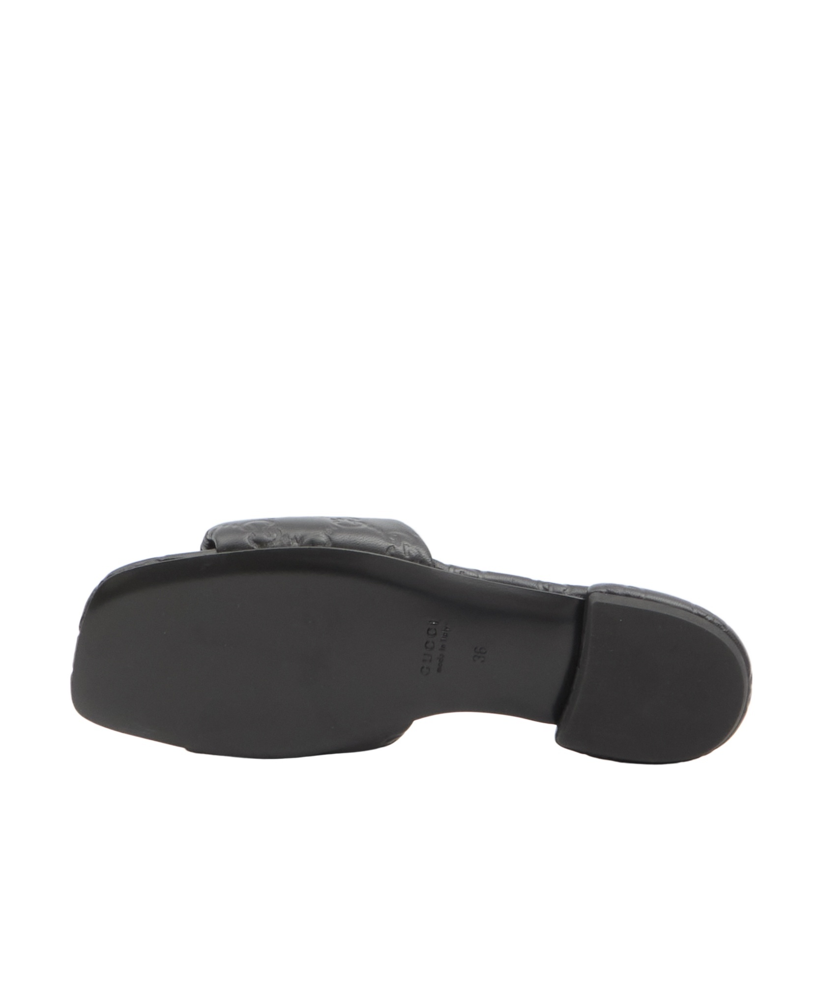 Gucci Gg Slide Sandals In Black