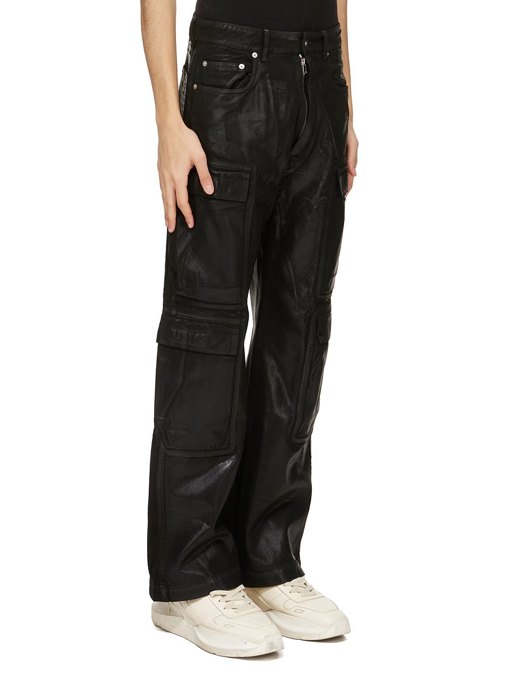 Rick Owens Drkshdw Work Jeans In Black