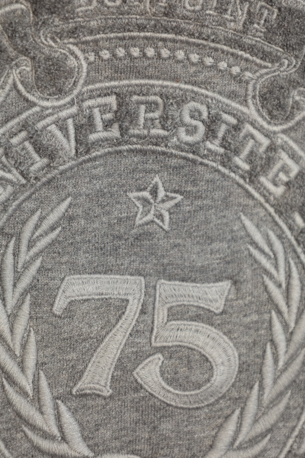 Bonpoint Logo-embellished Hoodie In Gray