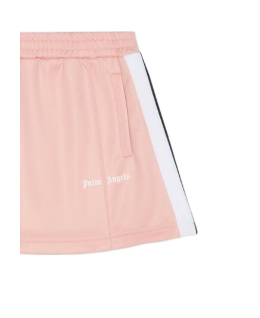 Palm Angels Side-stripe Track Skirt In Pink