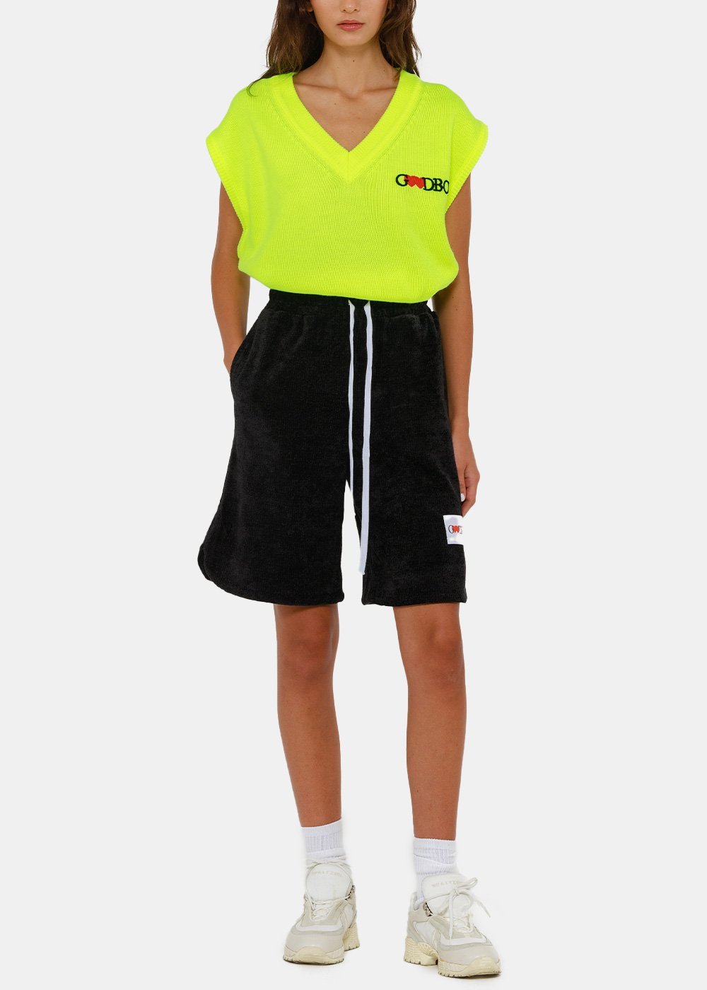 Xoxogoodboy Logo Shorts In Black