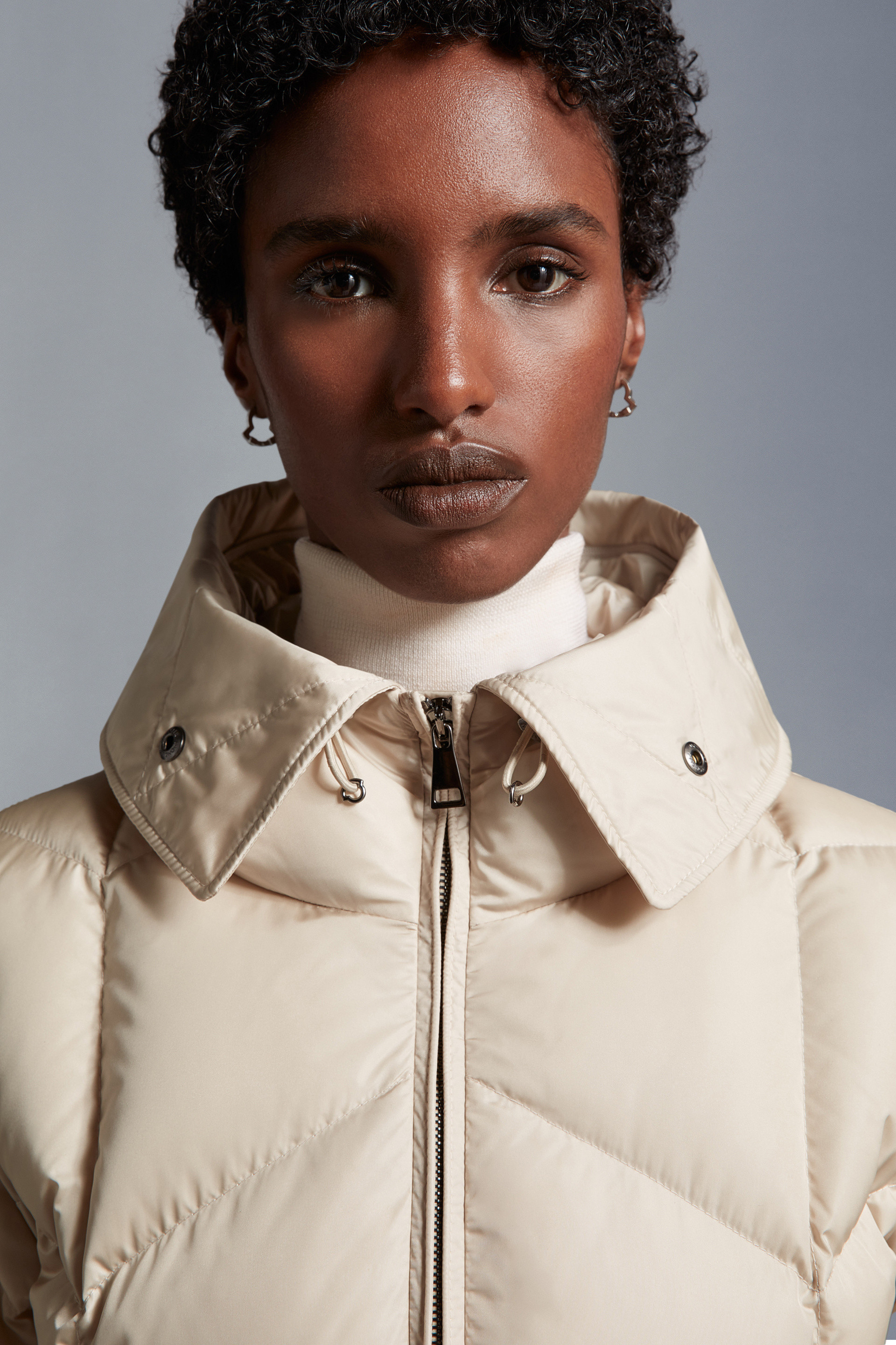 MONCLER MONCLER LORIOT BELTED ZIP-UP DOWN JACKET