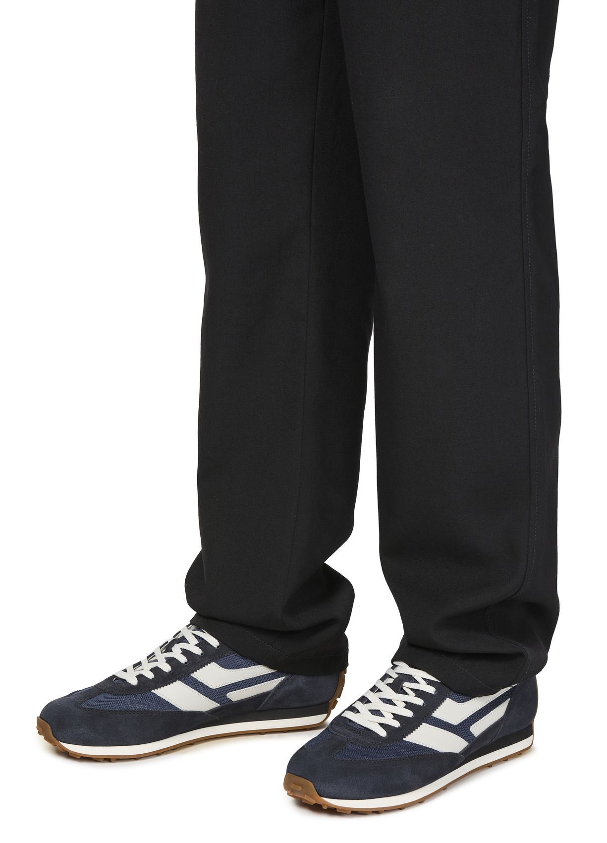 Shop Tom Ford Lace-up Sneakers In Black