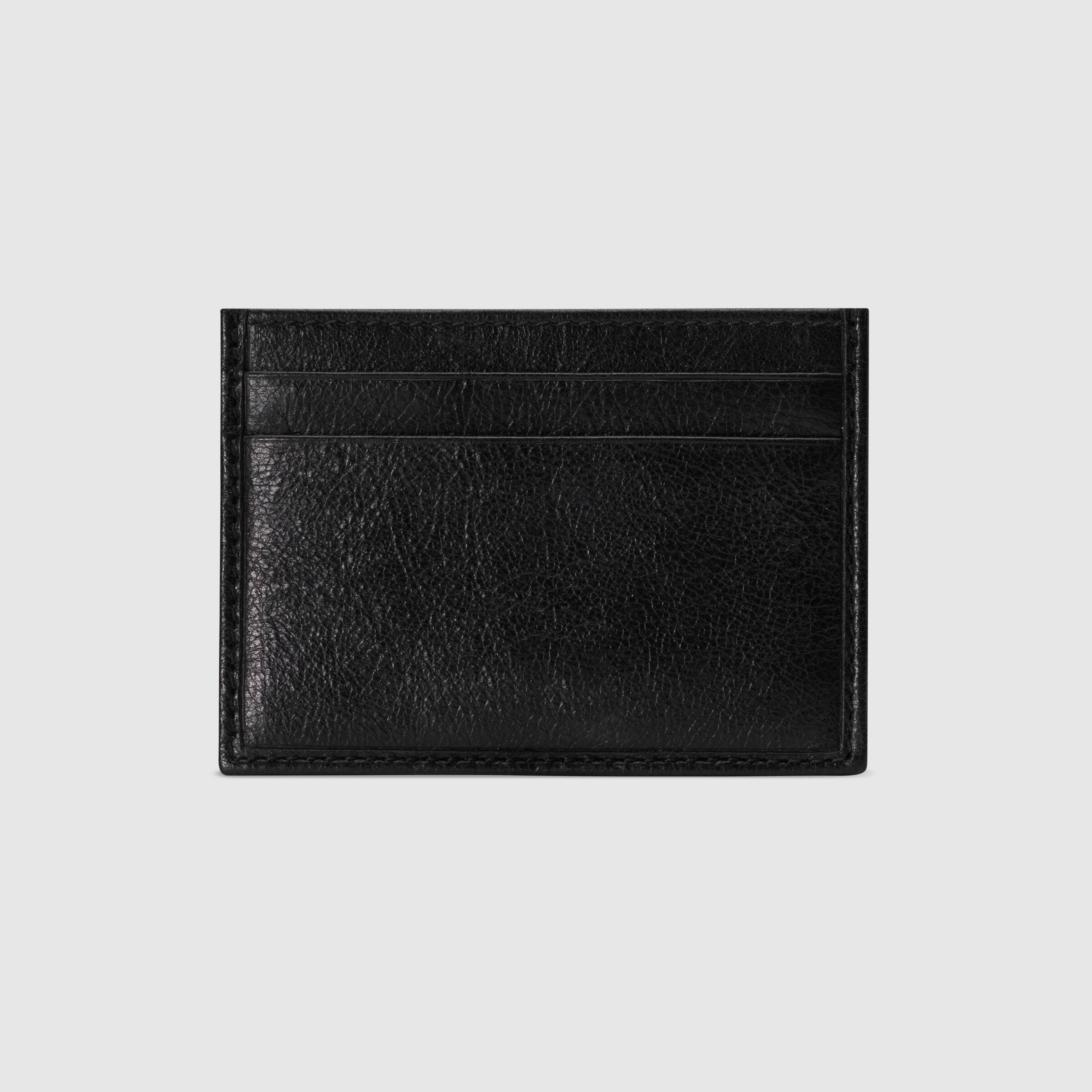 Gucci Logo Wallet In Black