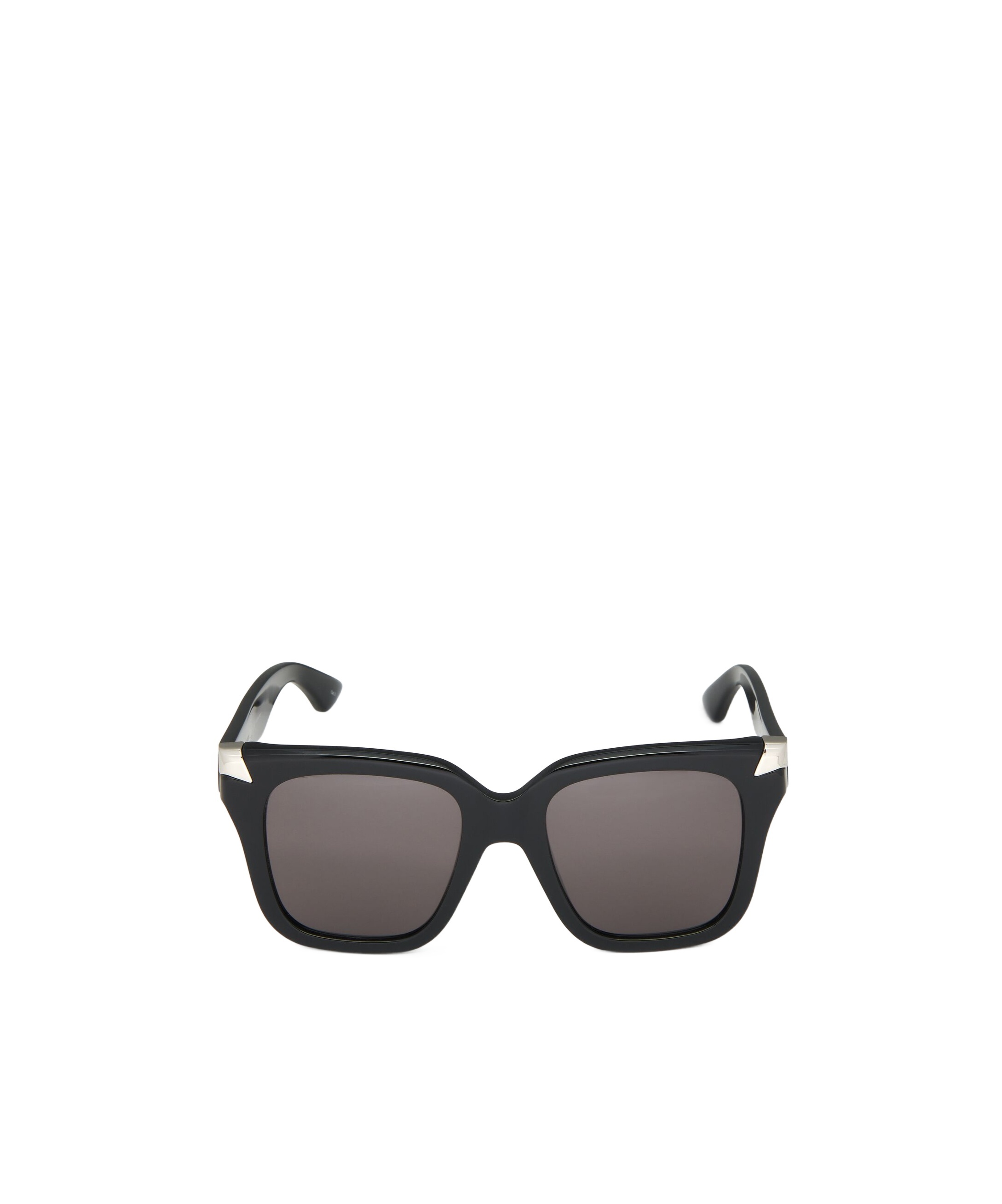 Alexander Mcqueen Acetate Punk Rivet Sunglasses In Black