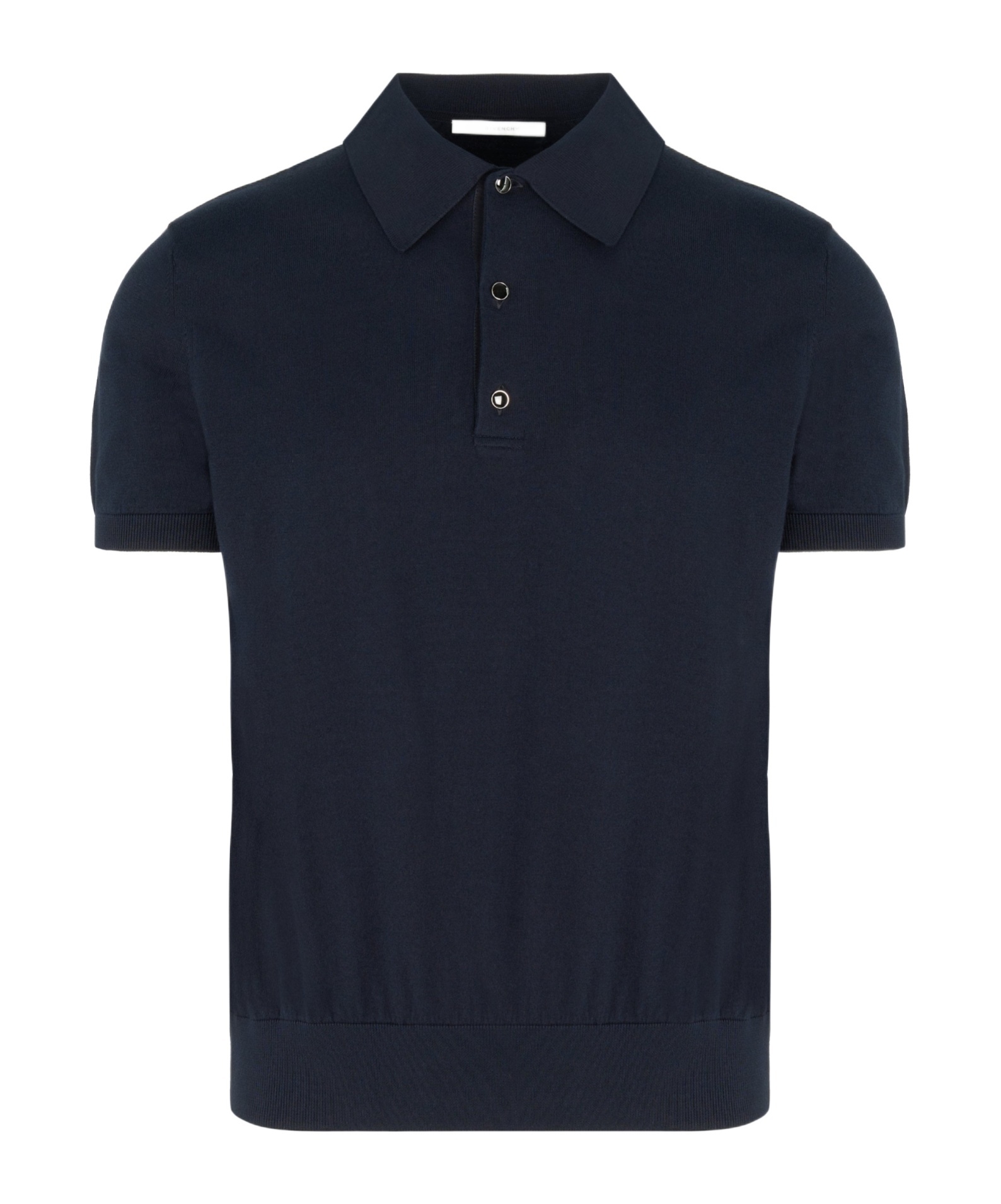 Givenchy Knit Short-sleeve Polo Shirt In Blue