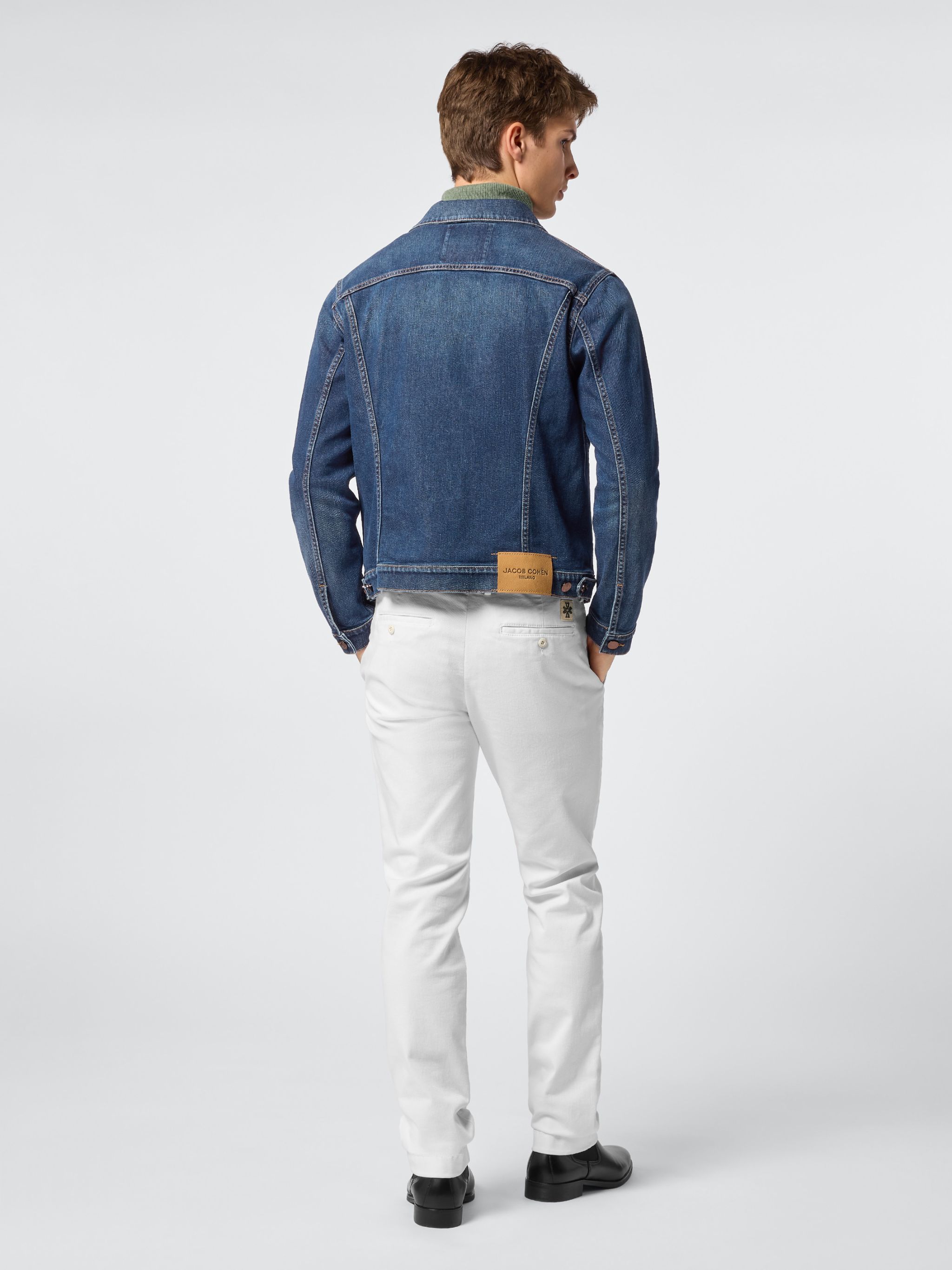Jacob Cohen Denim Jacket In Blue