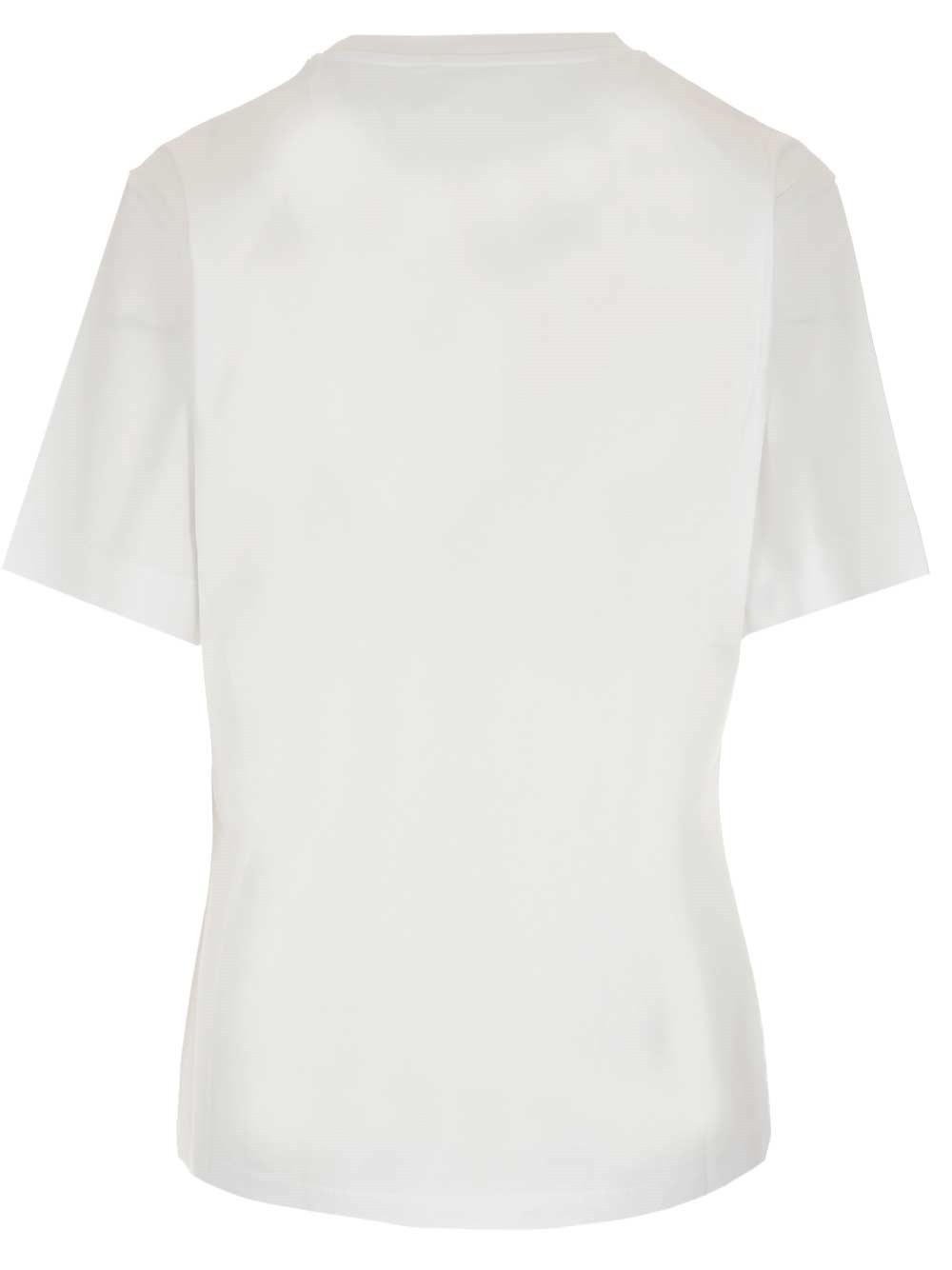 VERSACE VERSACE LOGO PRINTED CREWNECK T-SHIRT