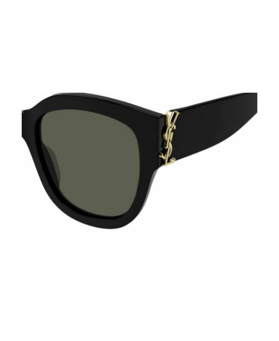 Saint Laurent Oversized Square-frame Sunglasses In Gray