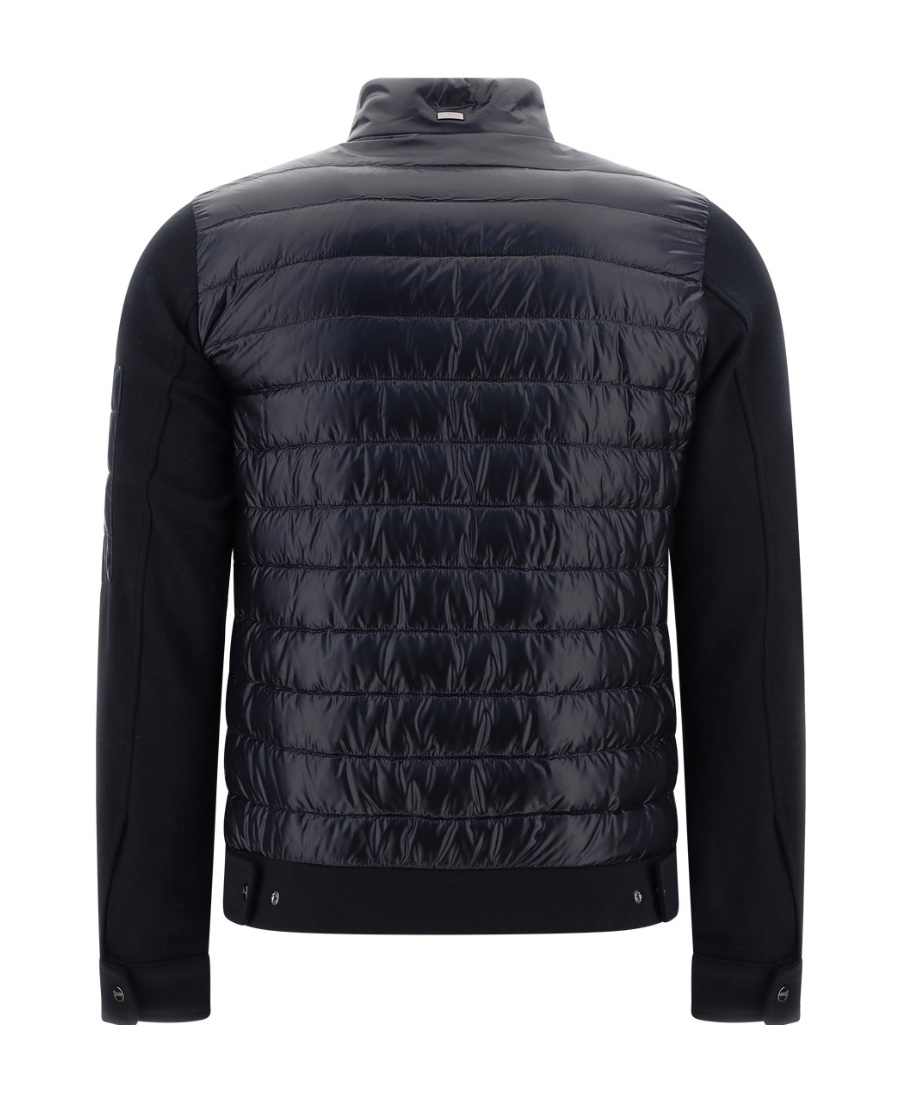 Herno Down-padded Bomber Jacket In Black