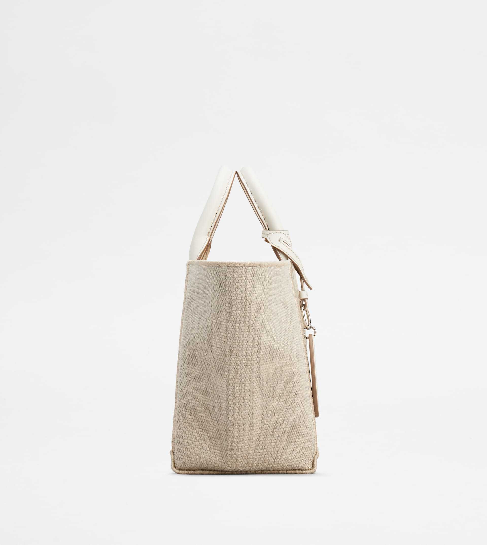 Tod's Double Up Mini Shoulder Bag In Nude