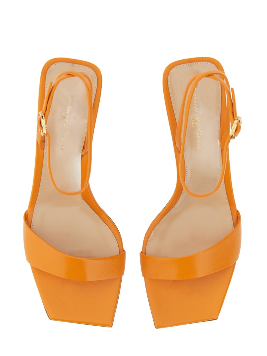 Gianvito Rossi Cosmic Graphic Heels For Women In Orange