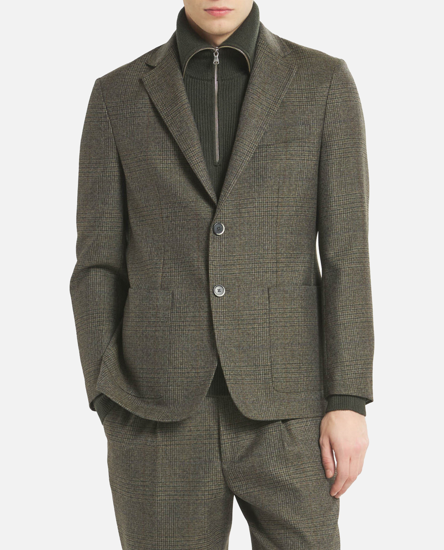 Barena Venezia Barena Tailored Grey Wool Jacket In Gray