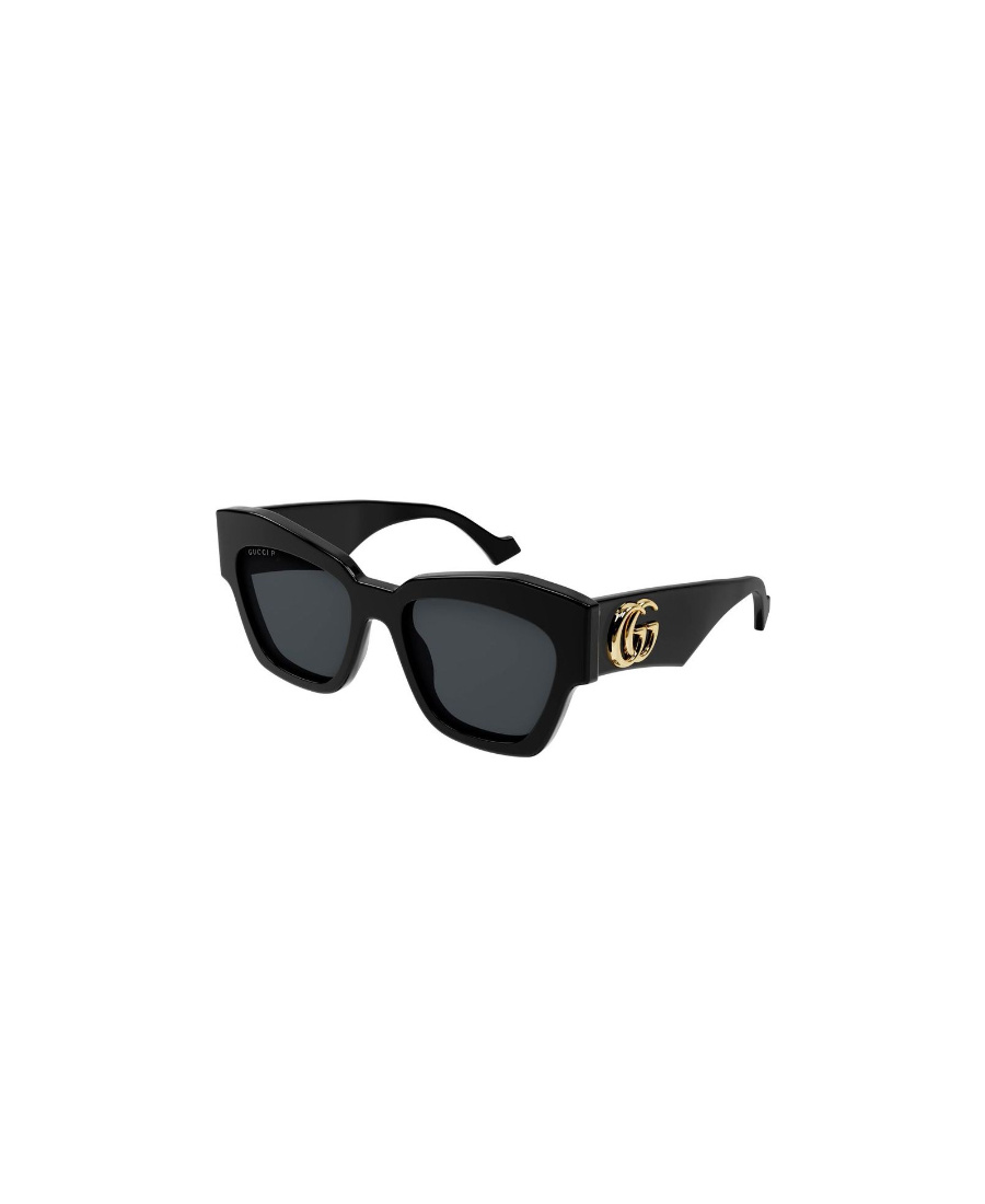 Gucci Eyewear Cat-eye Frame Sunglasses In Black