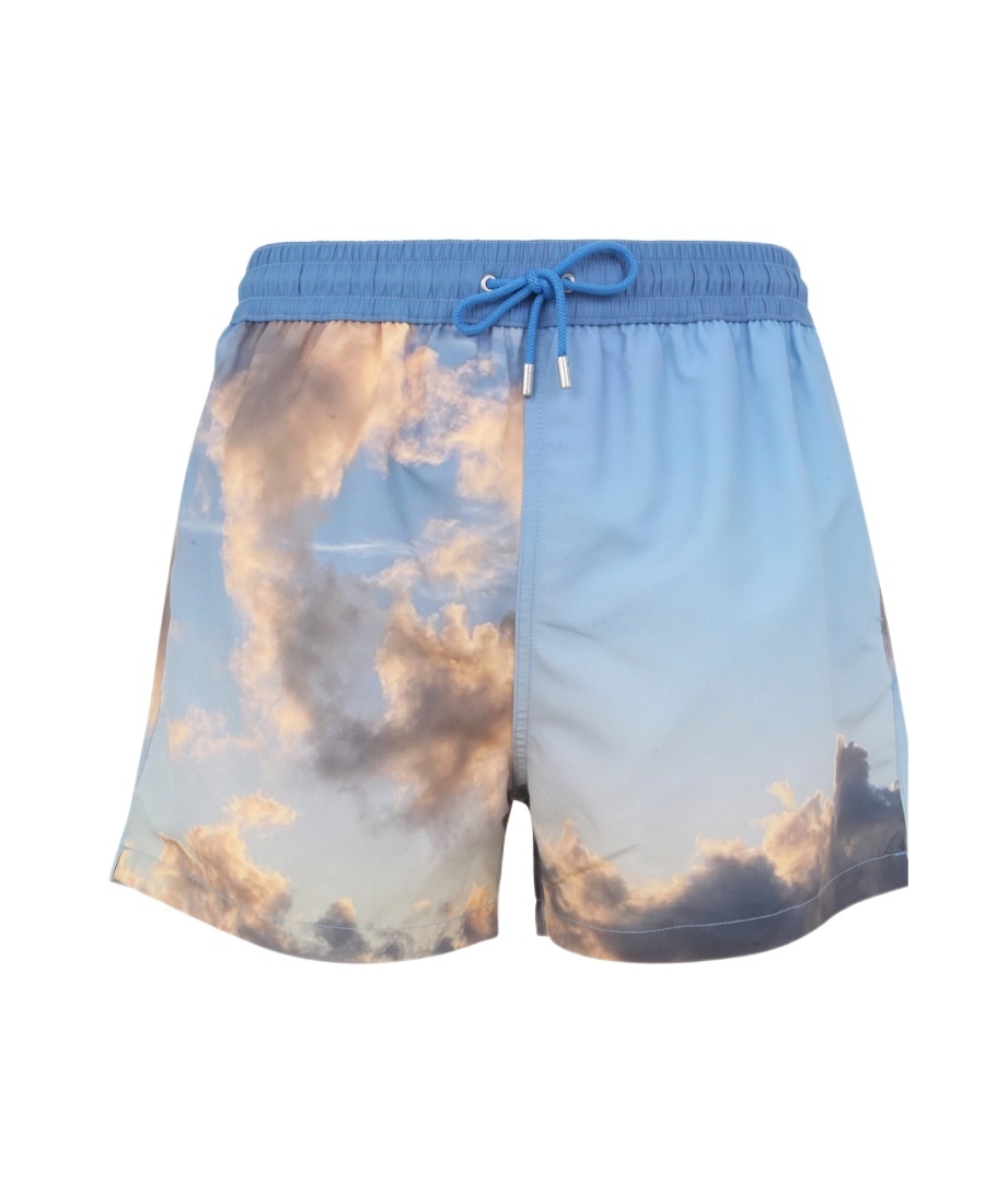 Paul Smith Micro-standard Swimming Trunks In Blue