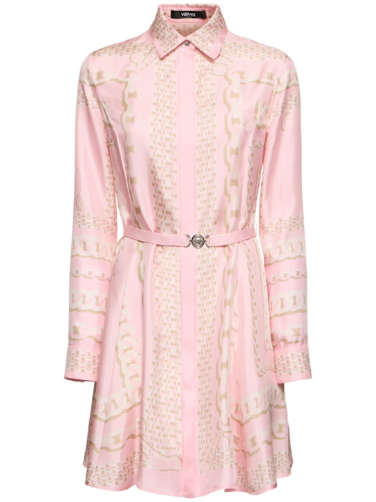 Versace Printed Twill Dress