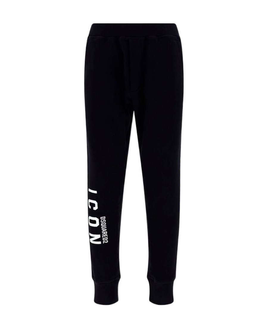 Dsquared2 Icon Logo-print Track Pants In Black