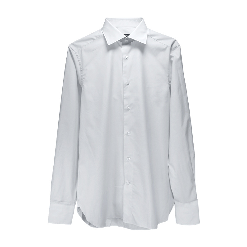 Shop Zegna Long-sleeved Shirt In White