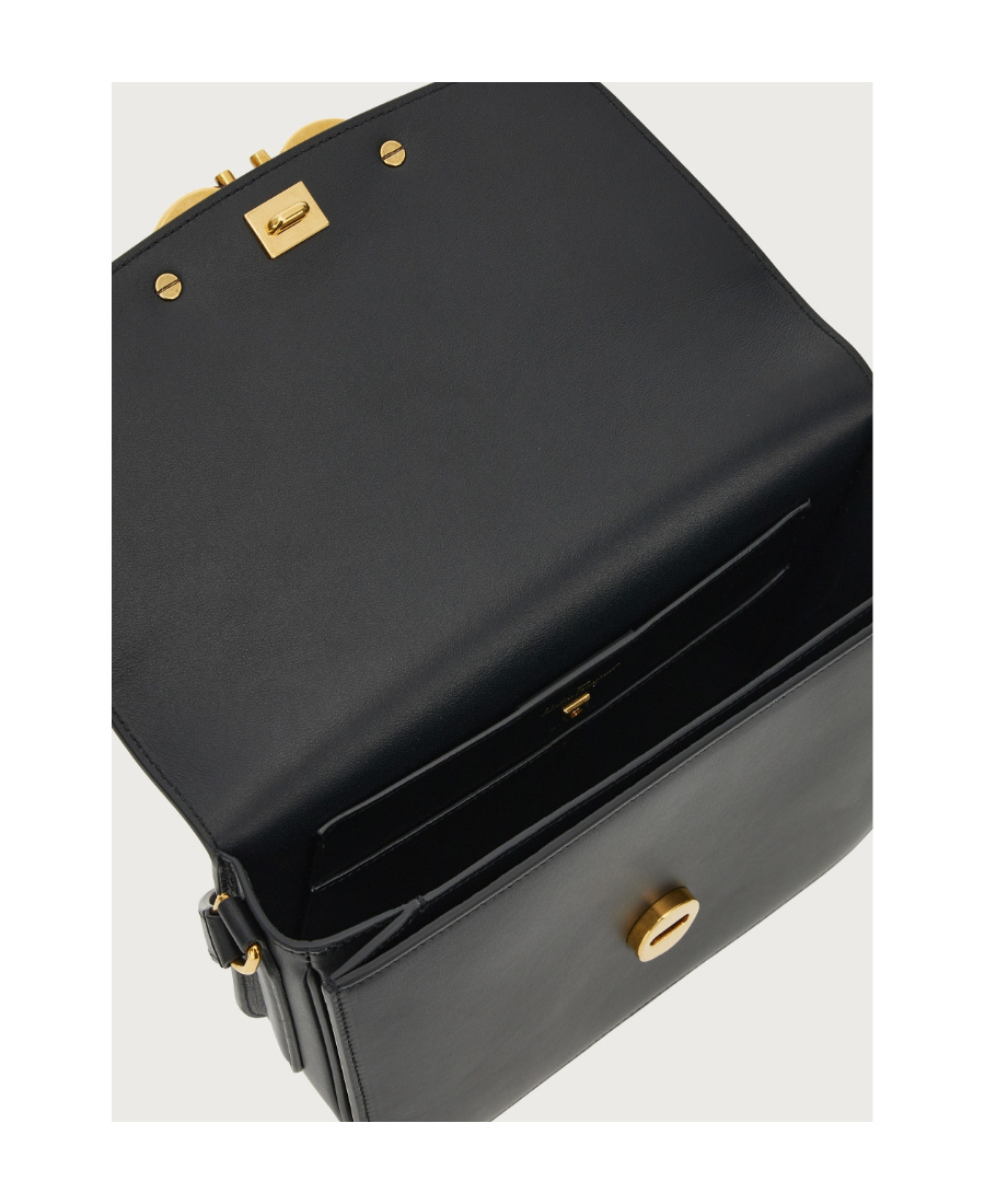 FERRAGAMO TRAPEZIO SHOULDER BAG