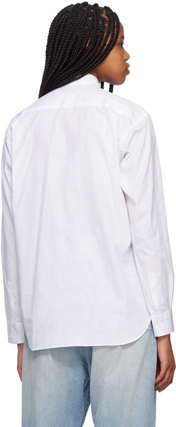 Shop Comme Des Garçons Shirt White Mickey Mouse Shirt