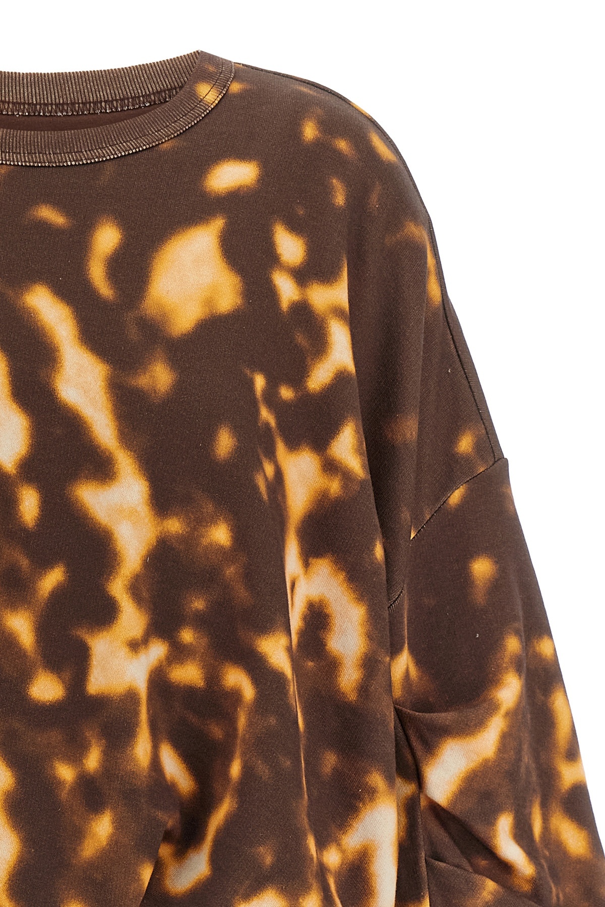 Shop Dries Van Noten 'hannett' Sweatshirt In Brown