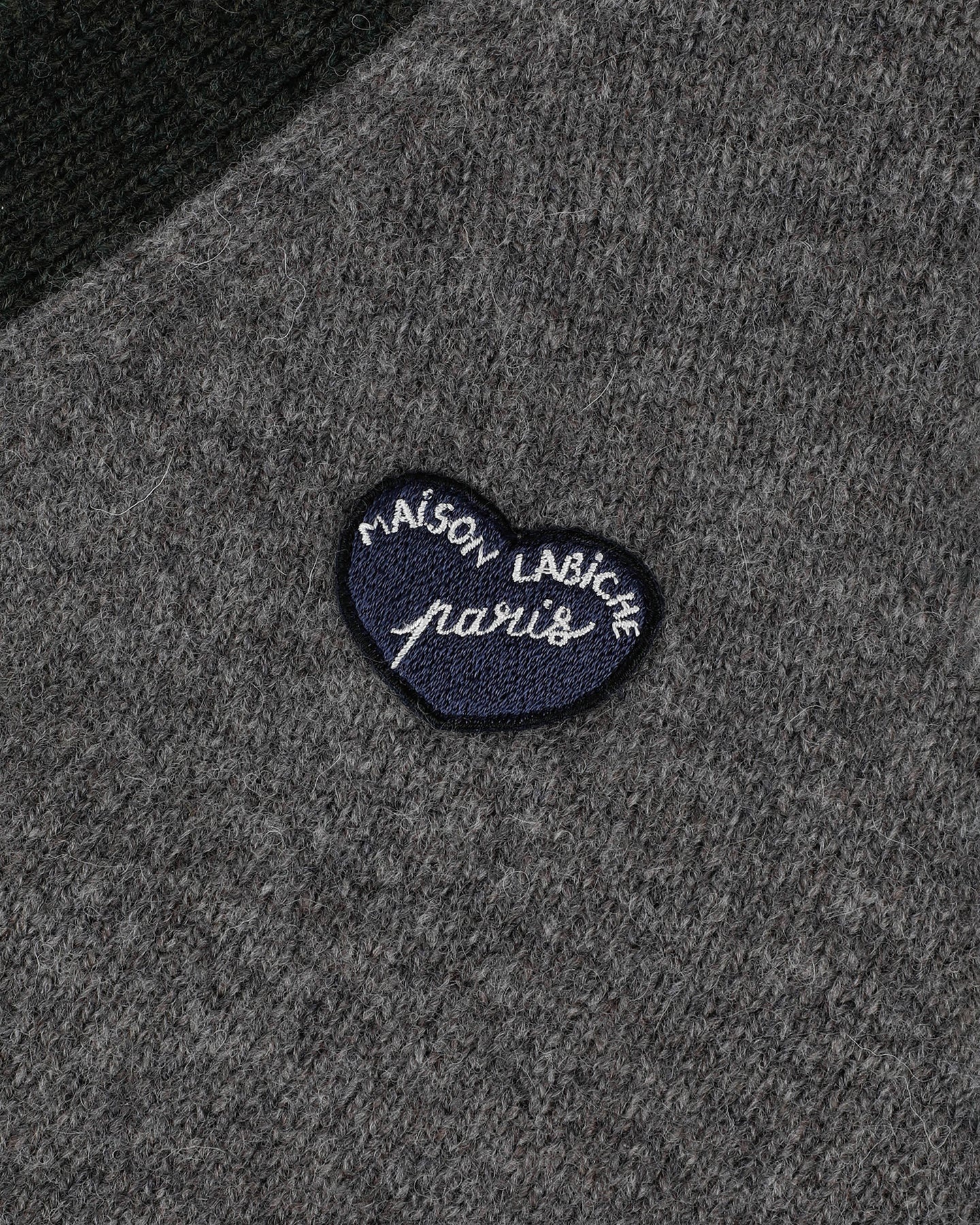 Maison Labiche Balfournier Colour-block Patch-pocket Cardigan In Black