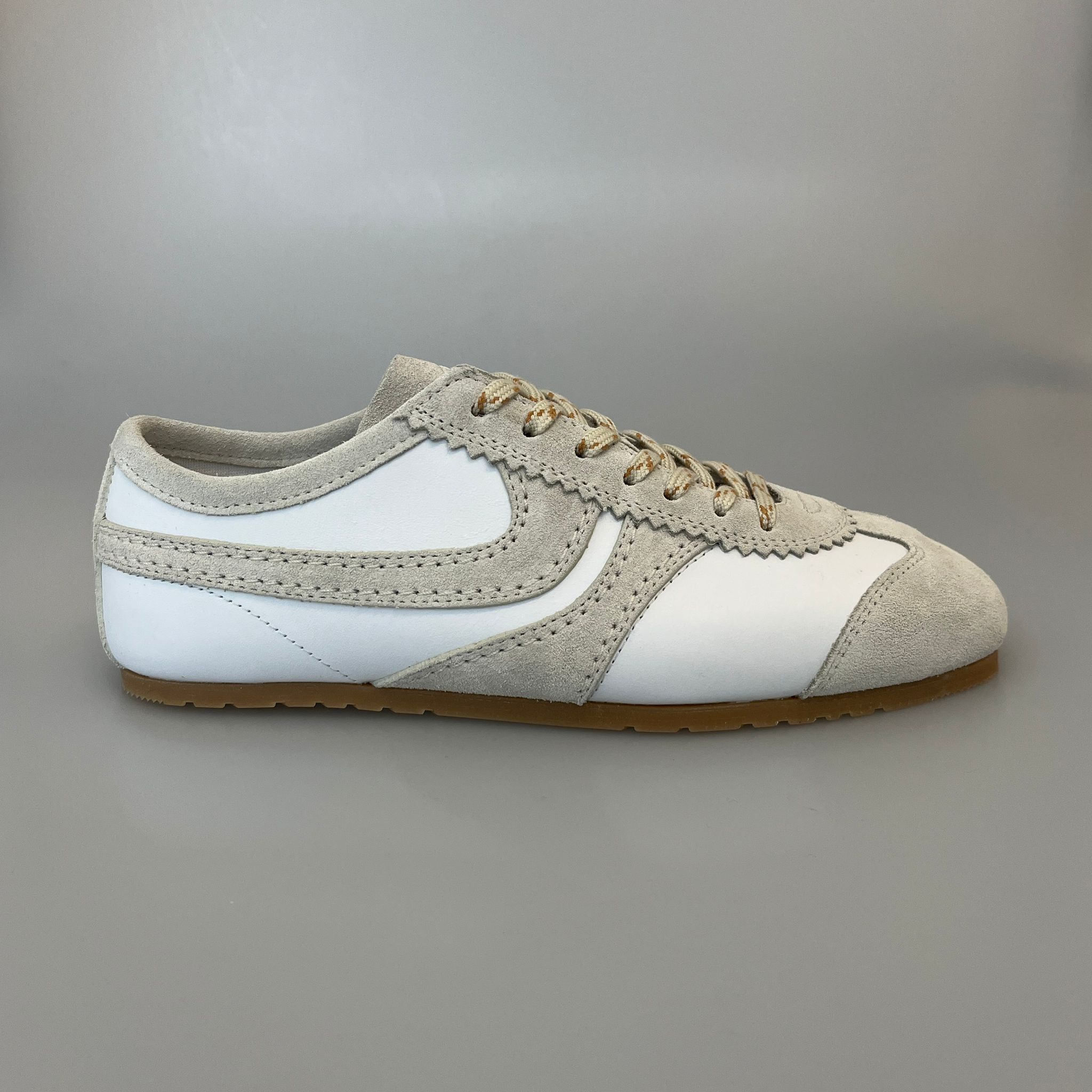 Dries Van Noten Lace-up Low-top Sneakers In Gray
