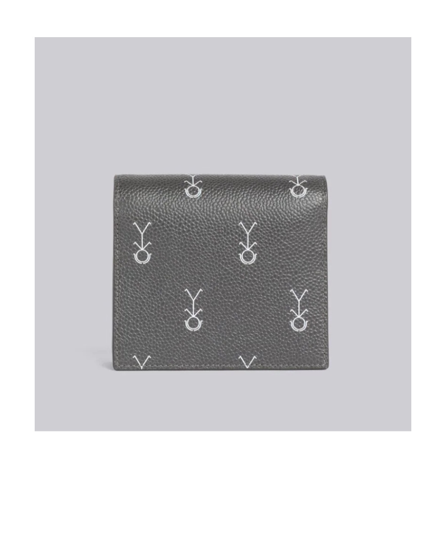 THOM BROWNE SHOULDER STRAP BI-FOLD WALLET 