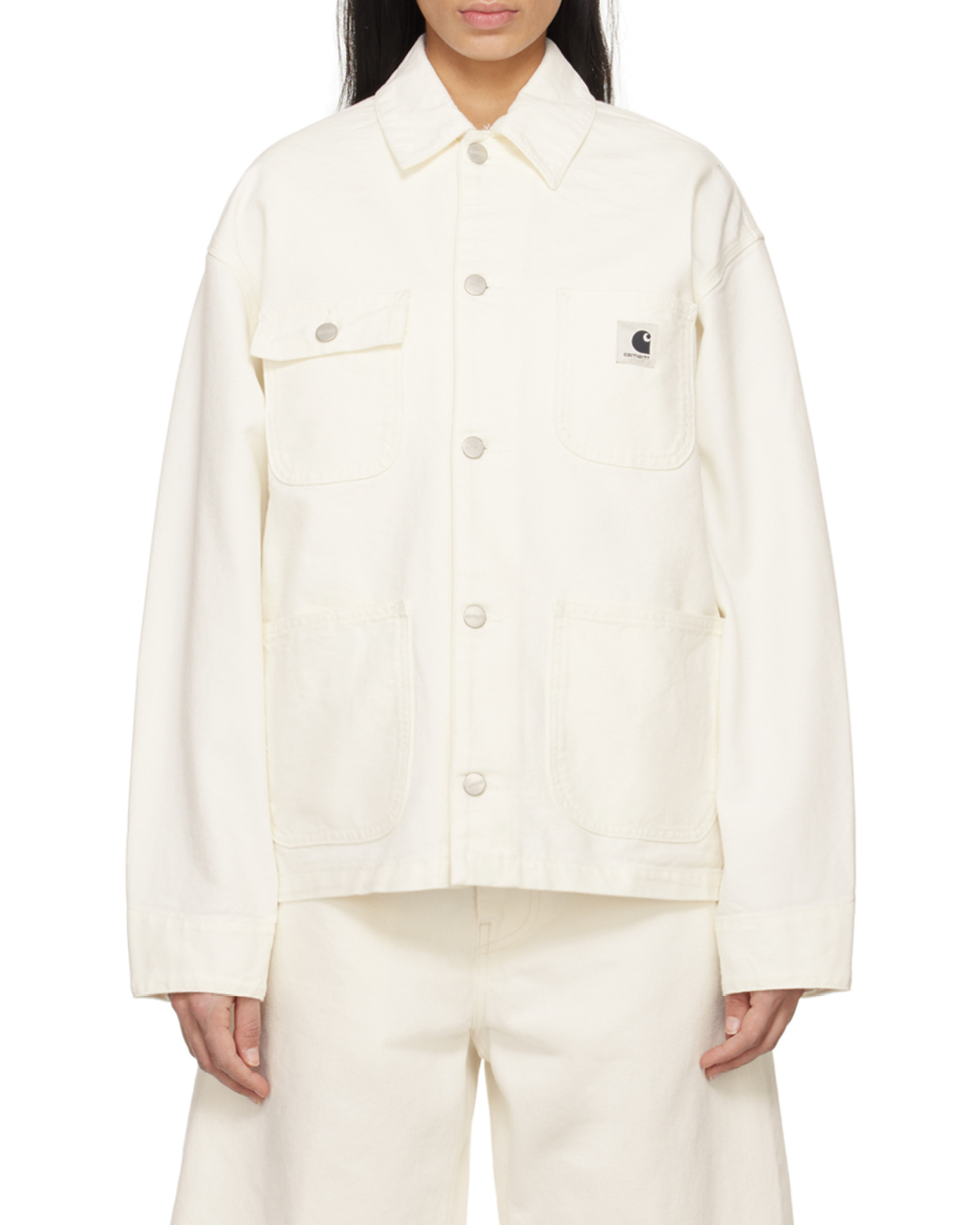 Carhartt White Michigan Jacket In White