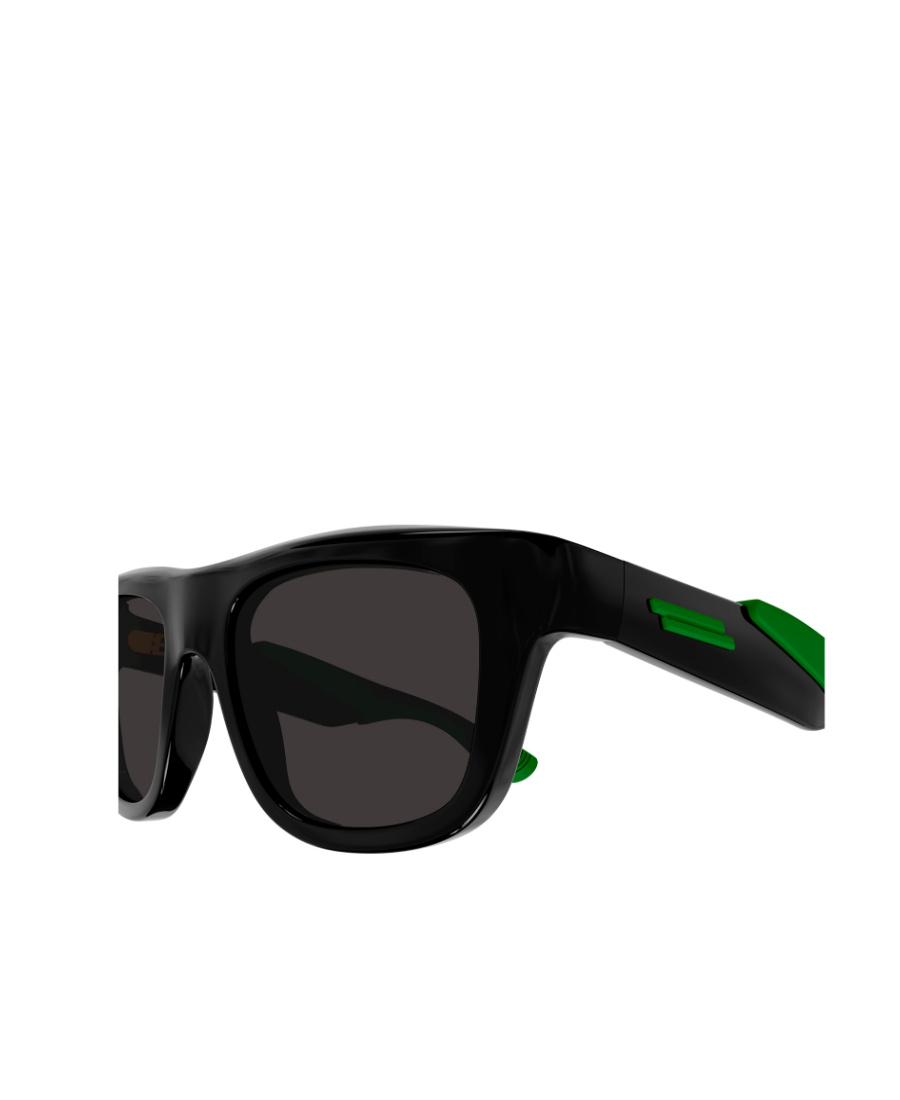 Bottega Veneta Logo Sunglasses In Black