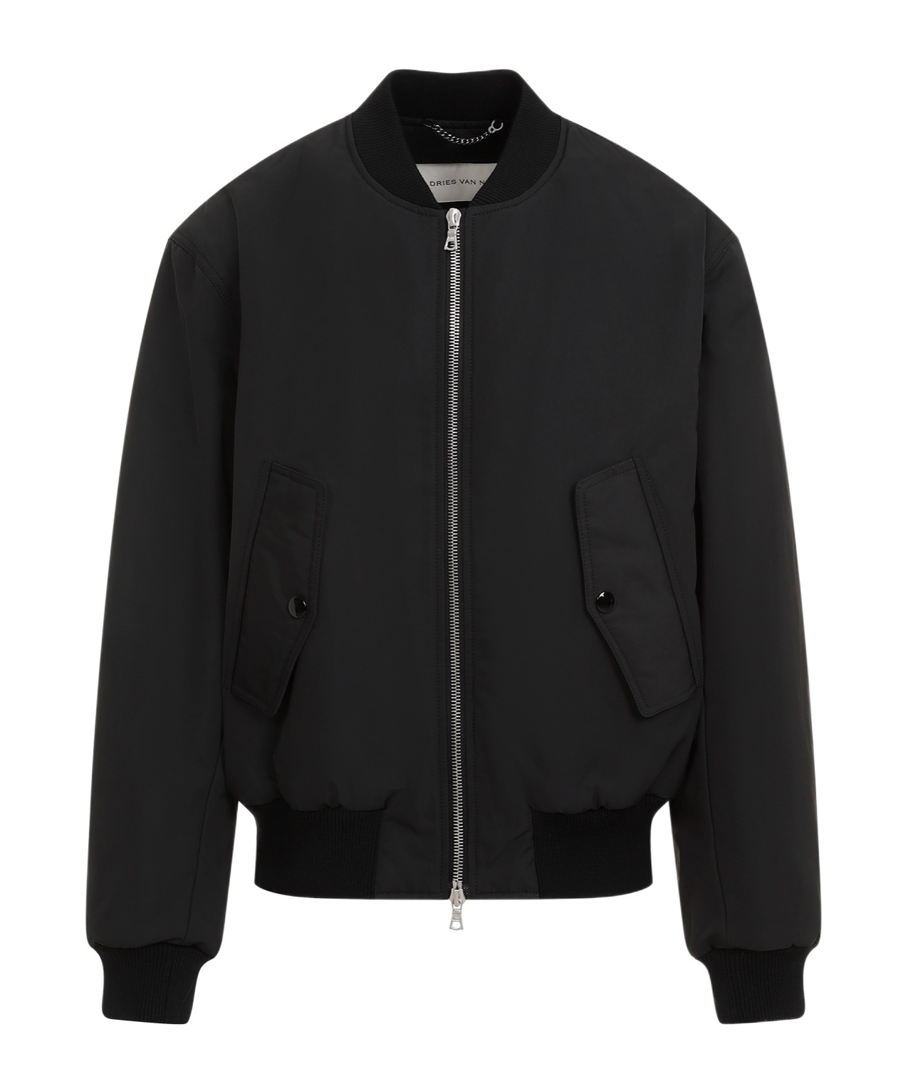Dries Van Noten Vona Blouson Jacket In Black