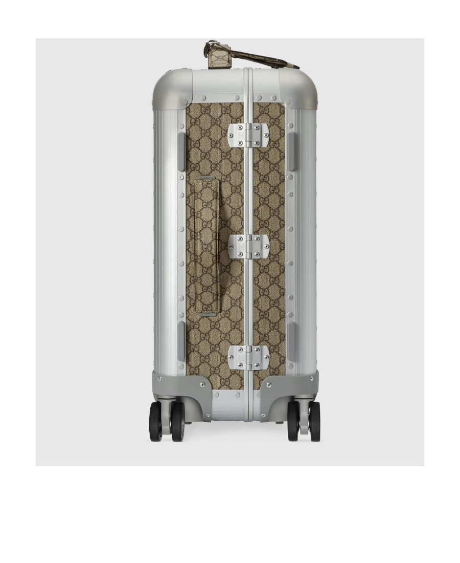 Gucci Porter Cabin Plus Trolley In Gray