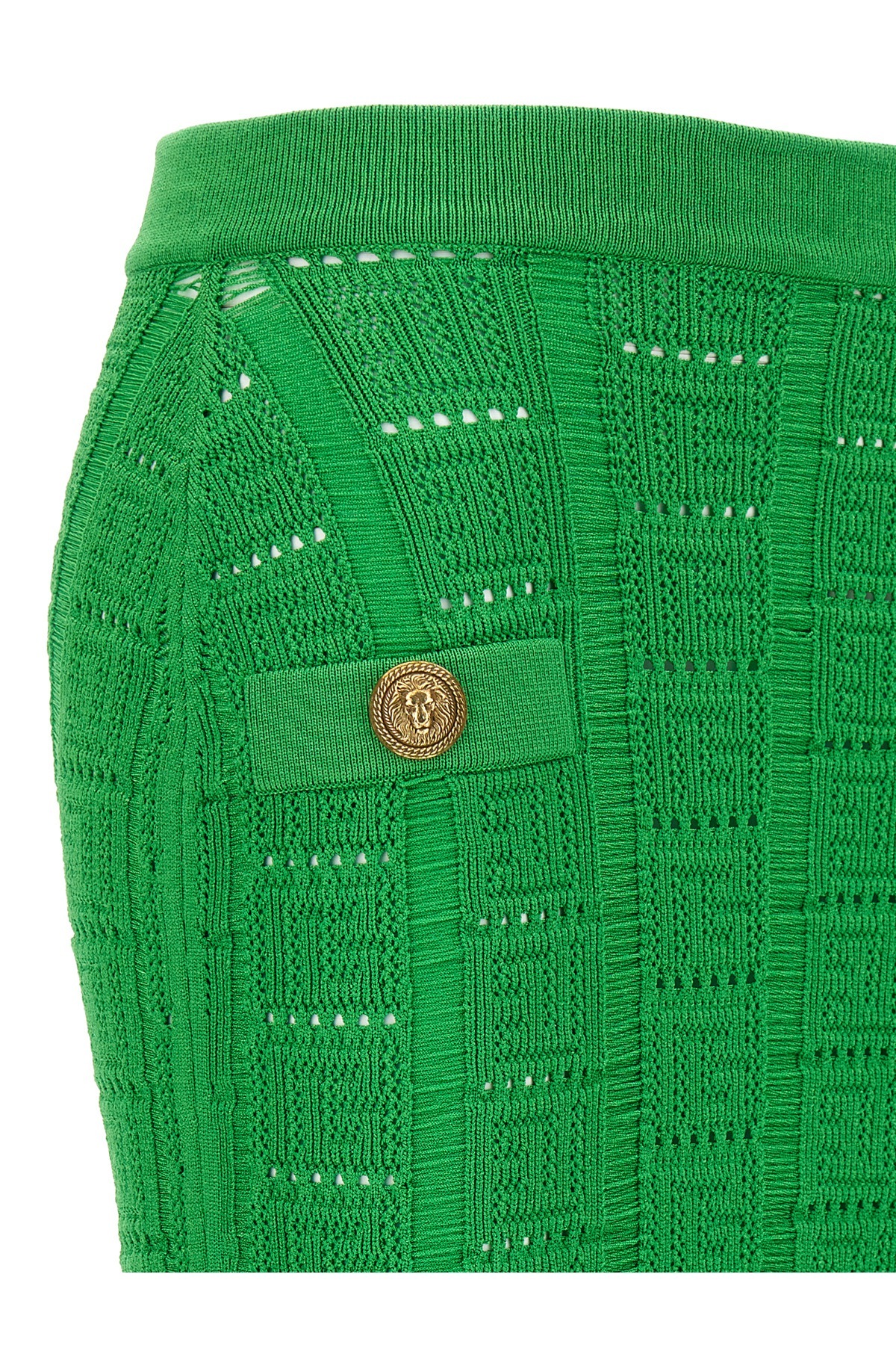 BALMAIN KNITTED SKIRT 