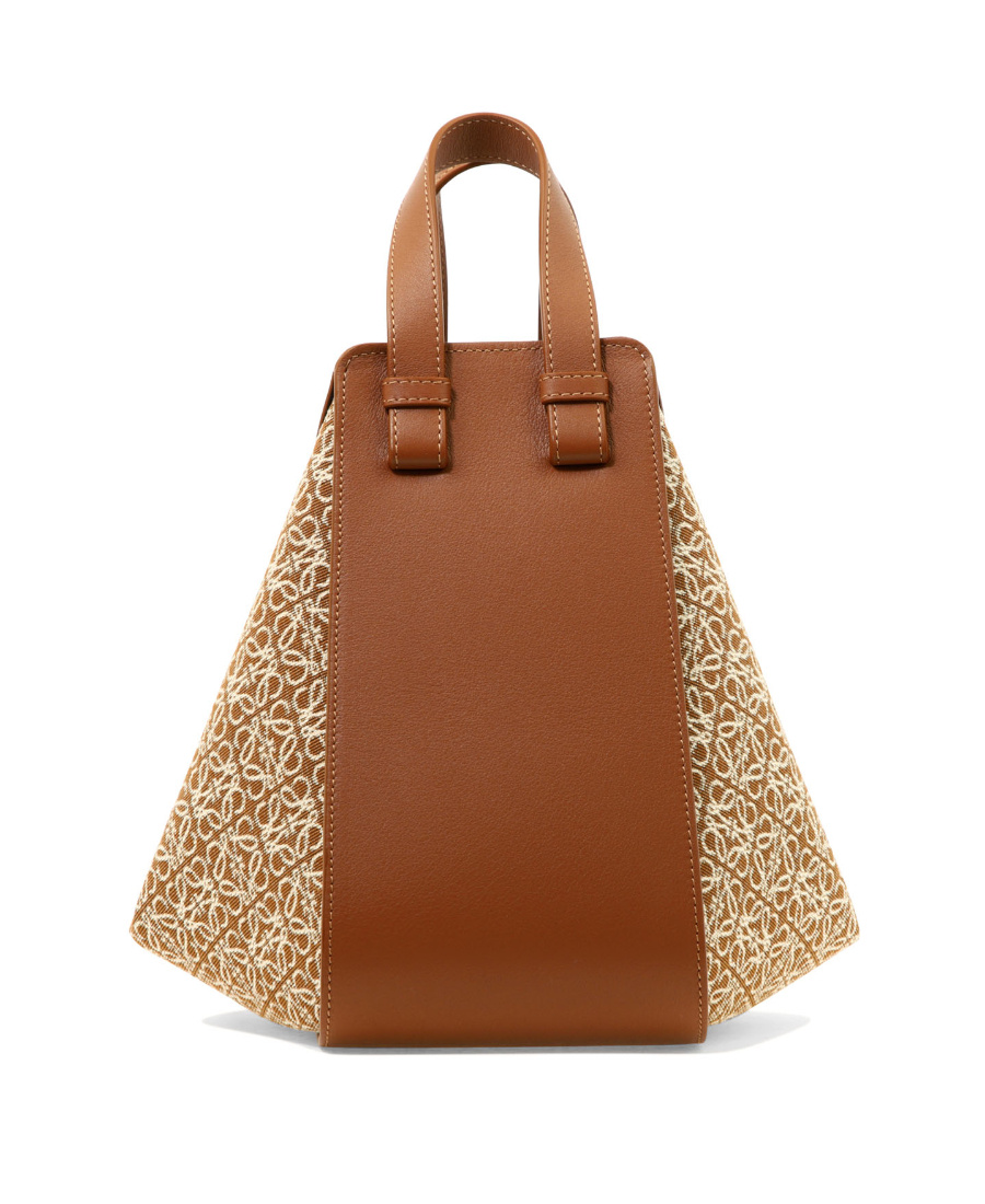 Loewe Small Hammock Shoulder Bag In Brown