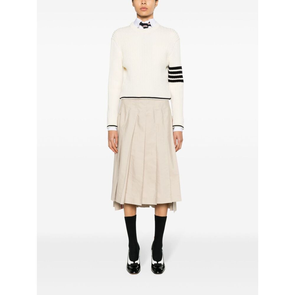 Thom Browne Sweaters In White