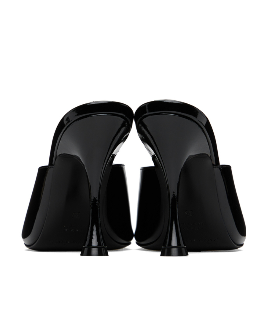 Shop Magda Butrym Open-toed High-heeled Sandals In Black