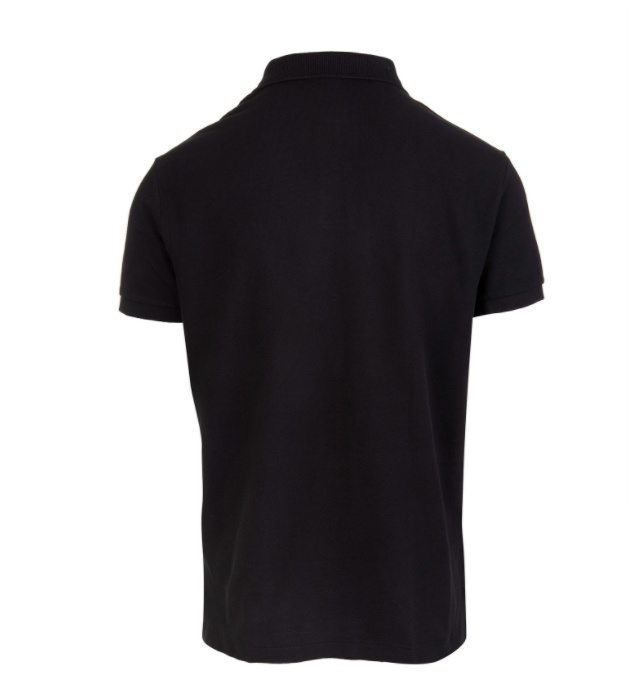 Polo Ralph Lauren Embroidered-logo Polo Shirt In Black