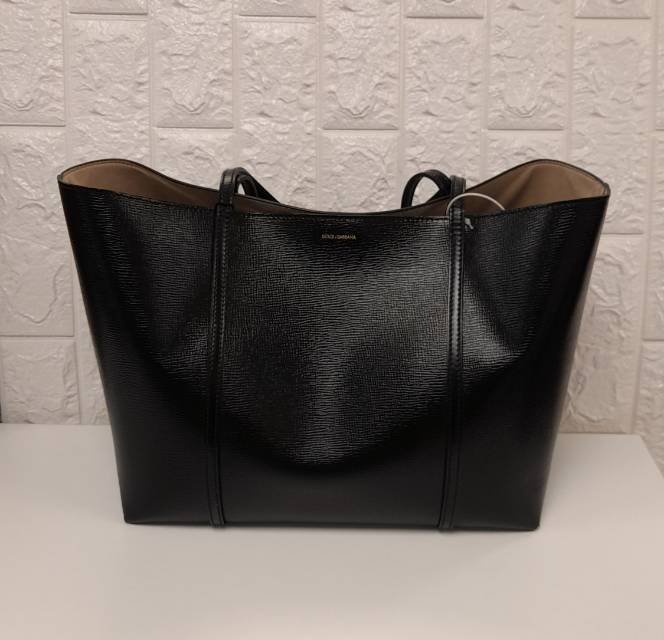 Dolce & Gabbana Handle Handbag In Black