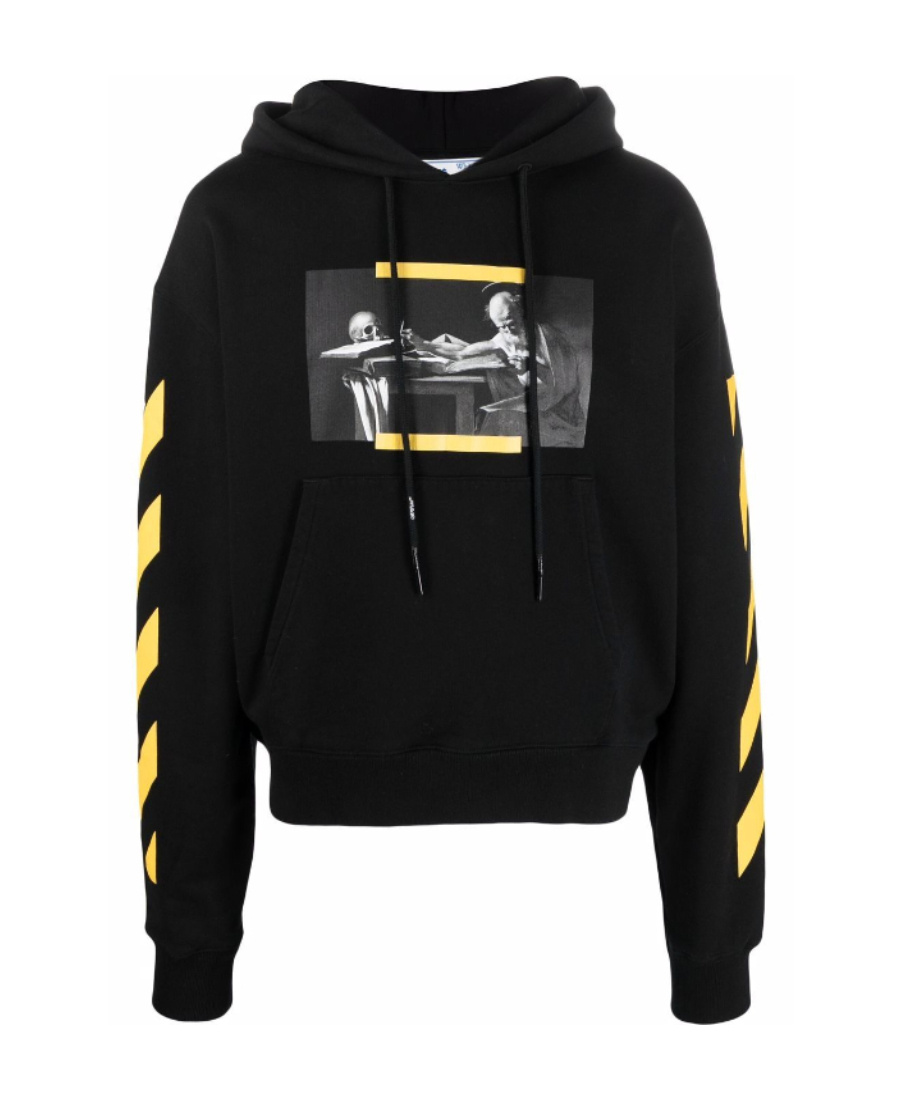 Off-white Fw21 Painting Printing Unisex Black