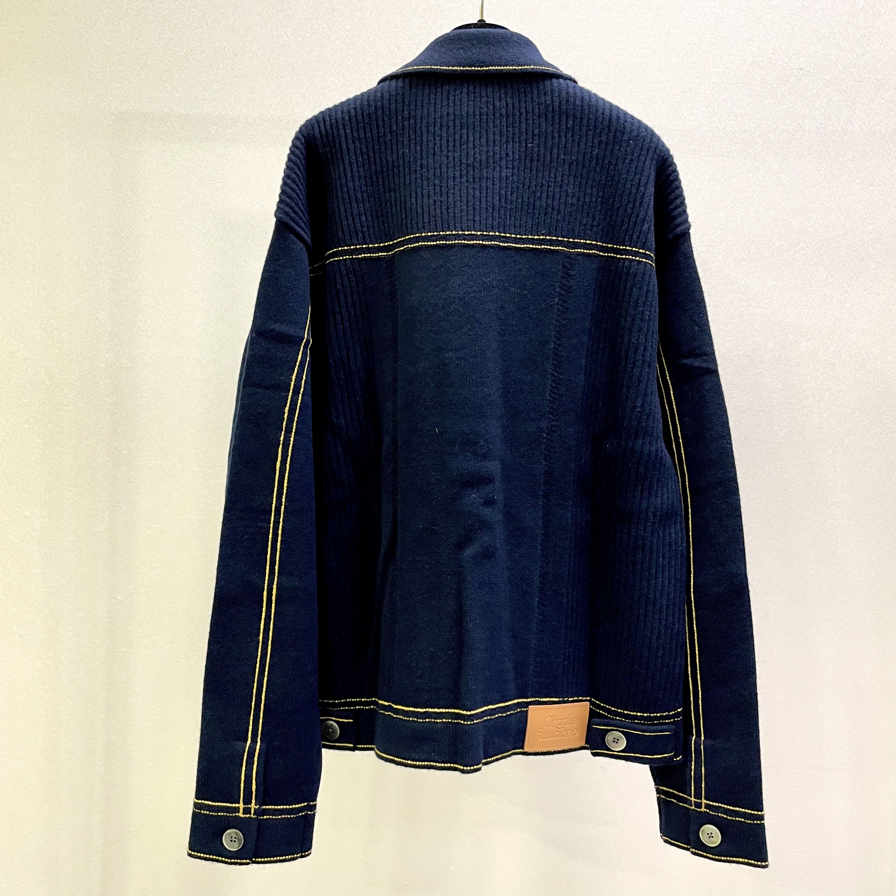 Charlie Luciano Logo Casual Jacket In Black