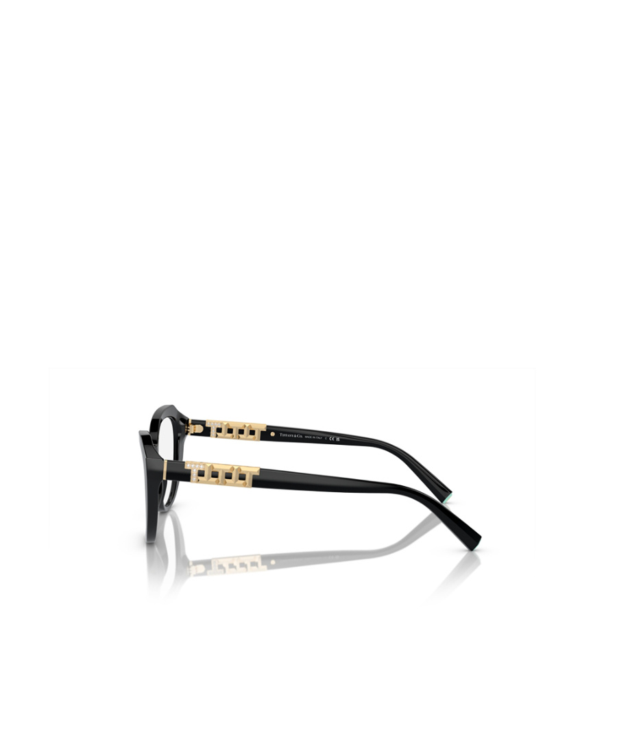 Tiffany & Co Colliding Color Thick Frame Flat Mirror In Black